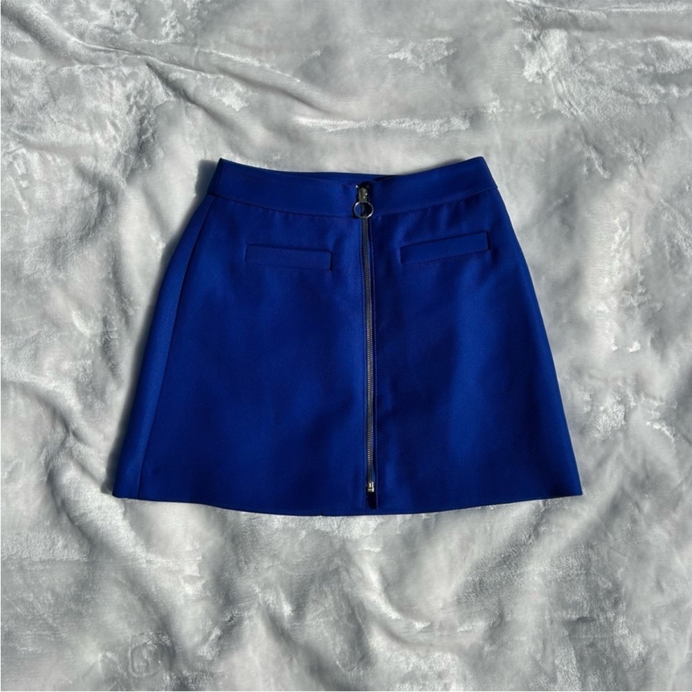 NWT Express Royal Blue Mini Skirt Size 2